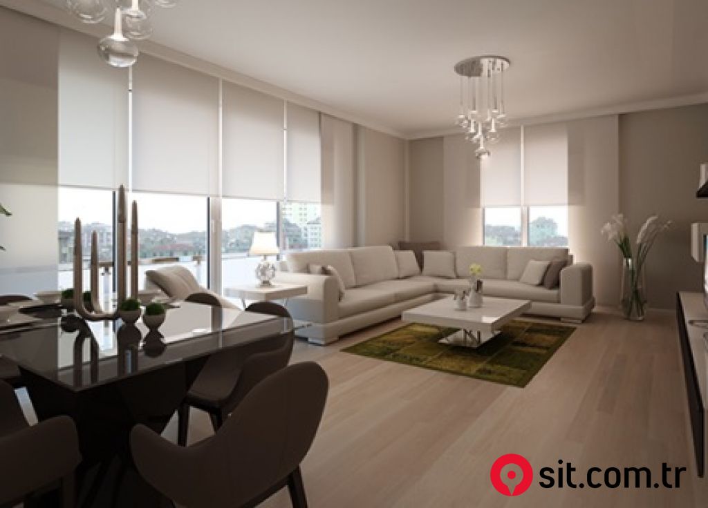 ERENKÖY DE 140 m2 ULTRA LÜKS, HAVUZLU, SIFIR SİTEDE 3+1 SATILIK DAİRE